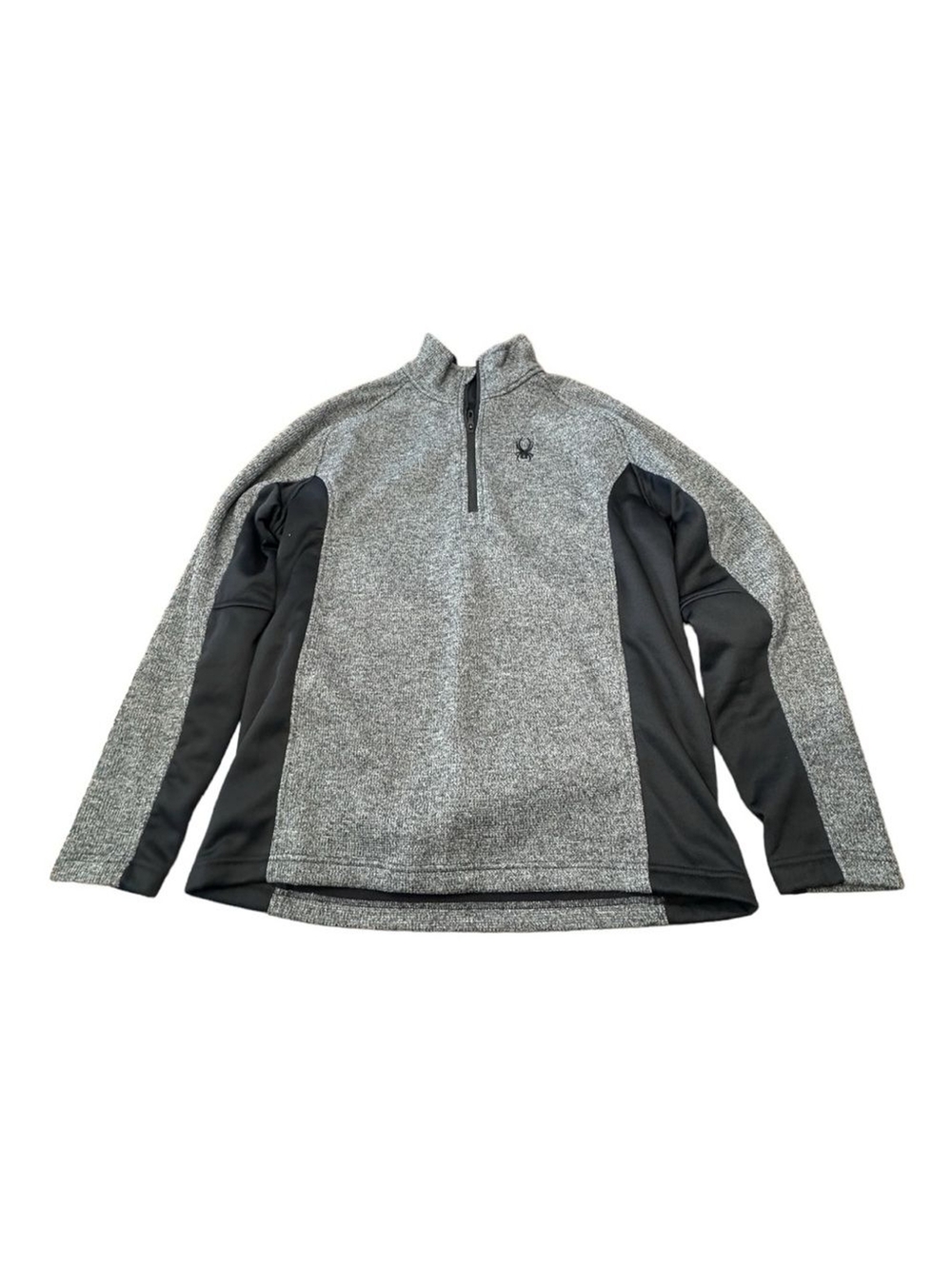 Spyder Men's Outbound Half-Zip Sweatshirt Black Limestone Sweater Men’s Size XL